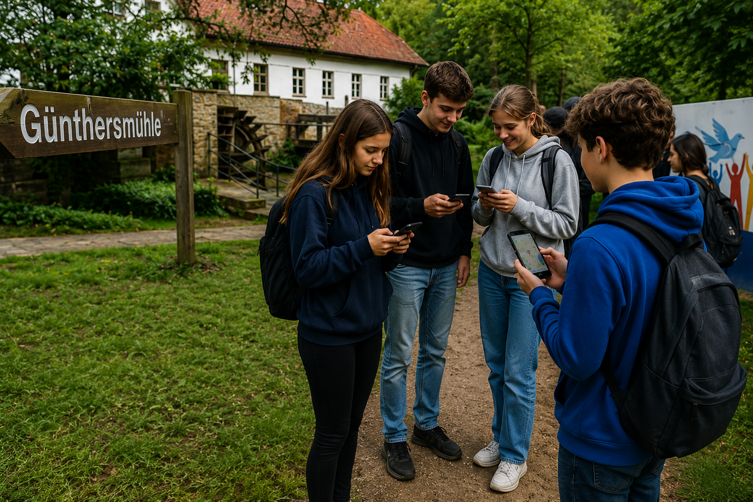 Geoaching fest frieden